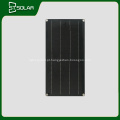 Painel flexível de solar preto 25W